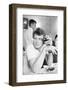 Johnny Hallyday Having a Drink with Some Friends-Richard Bouchara-Framed Photographic Print