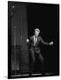 Johnny Hallyday on the Famous Olympia's Stage, Paris, 1960'S-Marcel Begoin-Framed Photographic Print