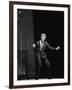 Johnny Hallyday on the Famous Olympia's Stage, Paris, 1960'S-Marcel Begoin-Framed Premium Photographic Print