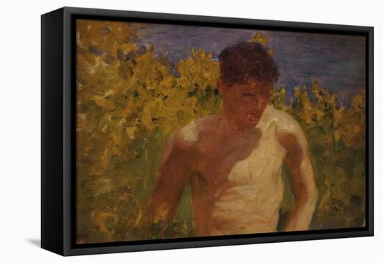 Johnny Jackett-Henry Scott Tuke-Framed Stretched Canvas