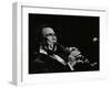 Johnny Mince Playing His Clarinet, Stevenage, Hertfordshire, 1984-Denis Williams-Framed Photographic Print