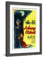 Johnny O'Clock-null-Framed Art Print