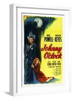 Johnny O'Clock-null-Framed Art Print