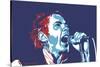 Johnny Rotten - God Save the Queen-Emily Gray-Stretched Canvas