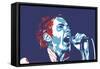 Johnny Rotten - God Save the Queen-Emily Gray-Framed Stretched Canvas