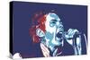 Johnny Rotten - God Save the Queen-Emily Gray-Stretched Canvas