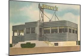 Johnny's Diner-null-Mounted Art Print