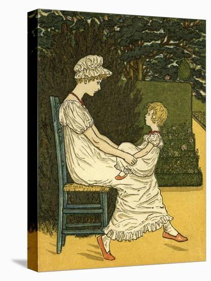 Johnny shall have a-Kate Greenaway-Stretched Canvas