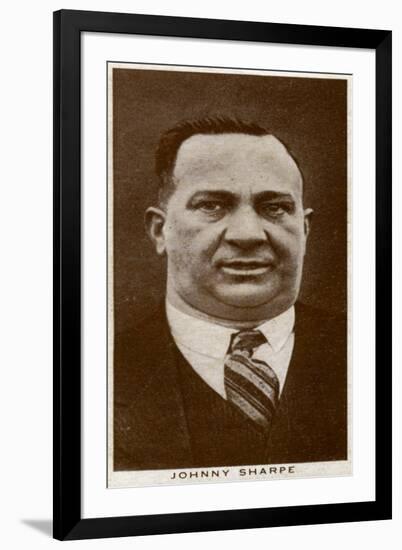 Johnny Sharpe, British Boxing Manager, 1938-null-Framed Giclee Print