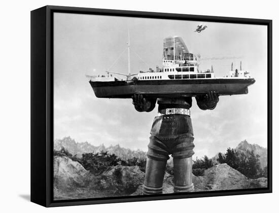 Johnny Sokko and His Flying Robot-null-Framed Stretched Canvas