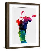 Johnny Watercolor-Lora Feldman-Framed Art Print