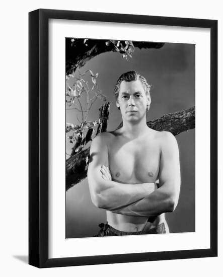 Johnny Weissmuller-null-Framed Photo