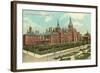 Johns Hopkins Hospital, Baltimore, Maryland-null-Framed Art Print