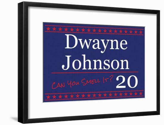 Johnson 20 - Can You Smell It?-null-Framed Poster