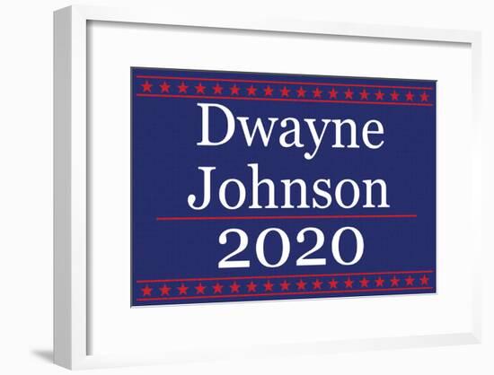 Johnson 2020-null-Framed Poster