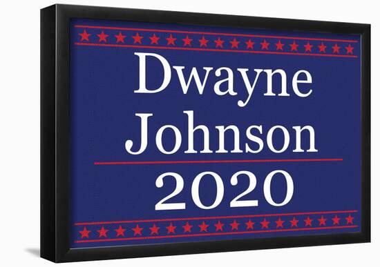 Johnson 2020-null-Framed Poster