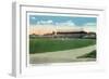 Johnson City, New York, View of Johnson Baseball Field-Lantern Press-Framed Art Print