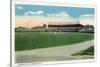 Johnson City, New York, View of Johnson Baseball Field-Lantern Press-Stretched Canvas