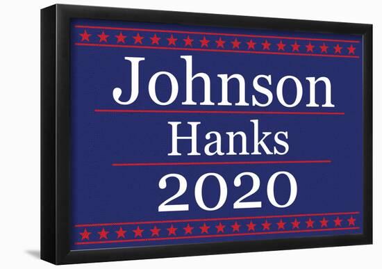 Johnson Hanks 2020-null-Framed Poster