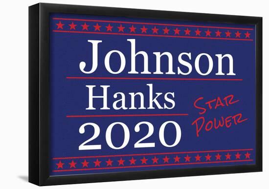 Johnson Hanks - Star Power-null-Framed Poster
