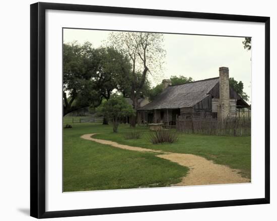 Johnson Homestead, LBJ National Historic Park, Johnson City, Texas, USA-Adam Jones-Framed Photographic Print