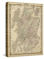 Johnson's Map of Scotland-null-Stretched Canvas