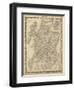 Johnson's Map of Scotland-null-Framed Art Print