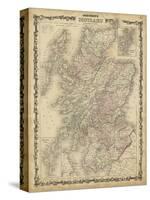 Johnson's Map of Scotland-null-Stretched Canvas