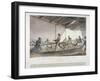 Johnson's Pedestrian Hobbyhorse Riding School, the Strand, Westminster, London, 1819-null-Framed Giclee Print