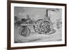 Johnson's Steam Wagon 1828-null-Framed Giclee Print