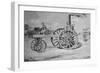 Johnson's Steam Wagon 1828-null-Framed Giclee Print