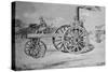 Johnson's Steam Wagon 1828-null-Stretched Canvas