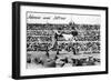 Johnson vs Jeffries, 1910-null-Framed Giclee Print