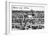 Johnson vs Jeffries, 1910-null-Framed Giclee Print