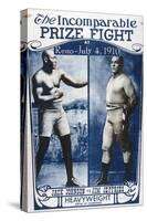 Johnson vs Jeffries, 1910-null-Stretched Canvas