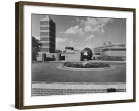 Johnson Wax Building-Frank Lloyd Wright-Framed Photographic Print