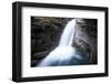 Johnston Canyon Waterfall in Banff National Park, Canada-Lindsay Daniels-Framed Photographic Print