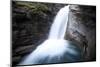 Johnston Canyon Waterfall in Banff National Park, Canada-Lindsay Daniels-Mounted Photographic Print