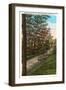 Johnston Drive, North Plainfield, New Jersey-null-Framed Art Print