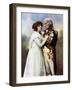 Johnston Forbes-Robertson (1853-193) and Mrs Patrick Campbell (1865-194), 1899-1900-W&d Downey-Framed Giclee Print