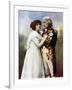 Johnston Forbes-Robertson (1853-193) and Mrs Patrick Campbell (1865-194), 1899-1900-W&d Downey-Framed Giclee Print