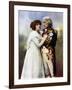 Johnston Forbes-Robertson (1853-193) and Mrs Patrick Campbell (1865-194), 1899-1900-W&d Downey-Framed Giclee Print