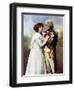 Johnston Forbes-Robertson (1853-193) and Mrs Patrick Campbell (1865-194), 1899-1900-W&d Downey-Framed Giclee Print