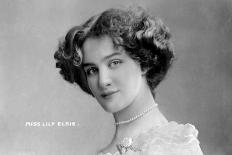 Lily Elsie (1886-196), English Actress, Early 20th Century-Johnston & Hoffman-Giclee Print
