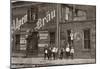 Johnston's Branch Newsies 1910 Archival Photo Poster Print-null-Mounted Poster