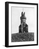 Johnston Tower, Laurencekirk, Aberdeenshire, Scotland, 1924-1926-Valentine & Sons-Framed Giclee Print