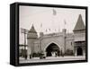 Johnstown Flood, Coney Island, N.Y.-null-Framed Stretched Canvas