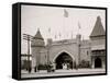 Johnstown Flood, Coney Island, N.Y.-null-Framed Stretched Canvas