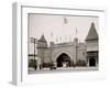 Johnstown Flood, Coney Island, N.Y.-null-Framed Photo