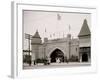 Johnstown Flood, Coney Island, N.Y.-null-Framed Photo